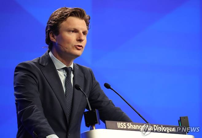 네덜란드 국방장관 [EPA 연합뉴스. 재판매 및 DB 금지]