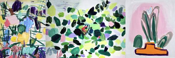 최명애 作 'My Garden 시리즈'. <갤러리 위 제공>
