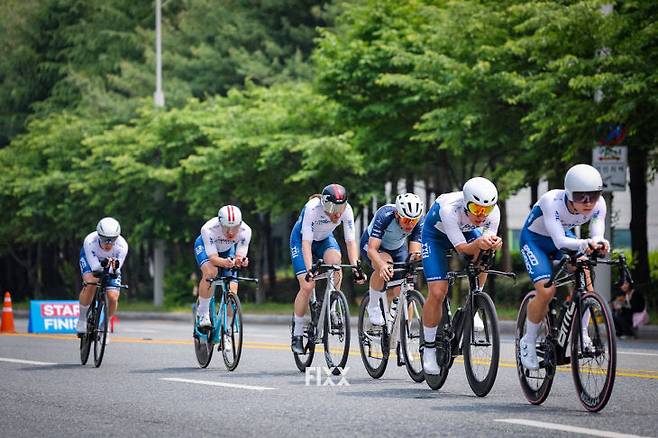 '2025 대전바이크페스티벌 및 제5회 전국크리테리움챔피언쉽' 대회 현장.(사진=대전시체육회 제공)