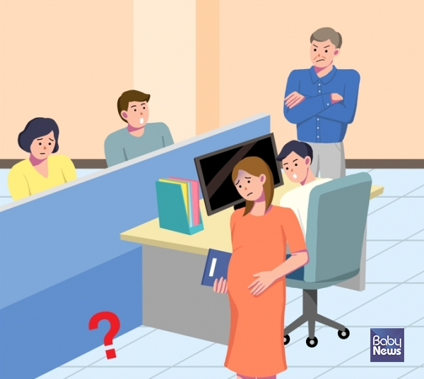 직장갑질119에 따르면 최근 1년 동안 '출산·육아 갑질' 관련 이메일 상담, 제보는 58건이 접수됐다. ⓒ베이비뉴스