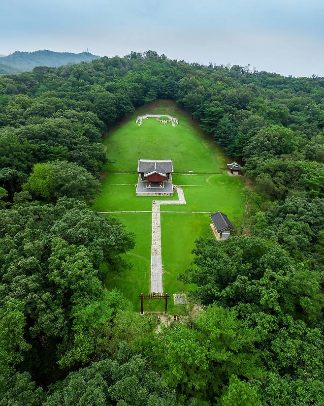 고양 서오릉의 홍릉 전경(사진=국가유산청 국가유산포털)
