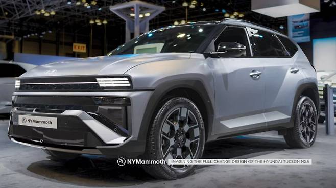 현대자동차 투싼 풀체인지 예상도 (출처:뉴욕맘모스)