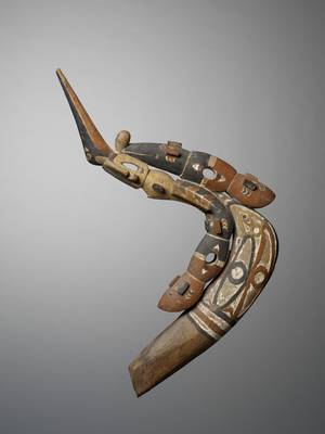 카누장식 © musée du quai Branly - Jacques Chirac, photo Sandrine Expilly