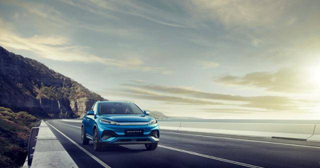 비야디(BYD)가 한국 승용차 시장에 첫선을 보인 소형 전기 스포츠유틸리티차(SUV) '아토3'. BYD 제공