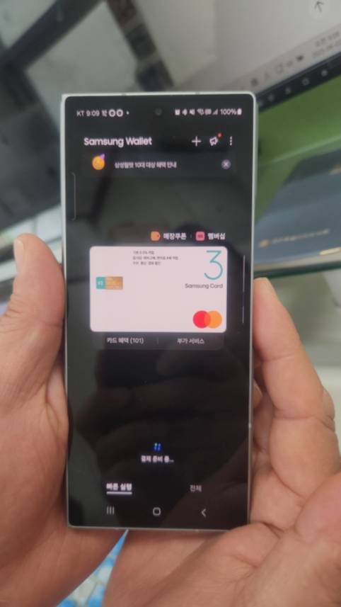 오늘(2일) 오전 한때 삼성페이 앱에서 오류가 발생해 일부 이용자들이 불편을 겪었다.