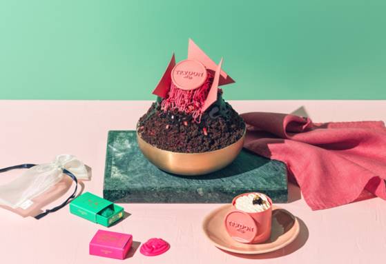 안다즈 서울강남의 ‘썸머 컬렉션 빙수’. [사진 각사]