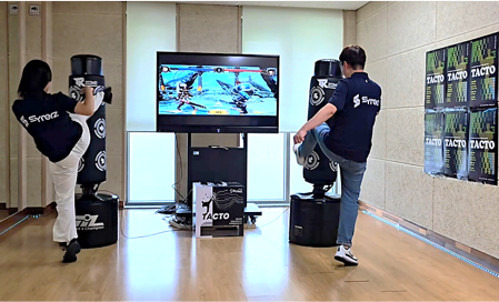 디지털타격기 택토 개발초기모습 <사진제공: 시너즈>