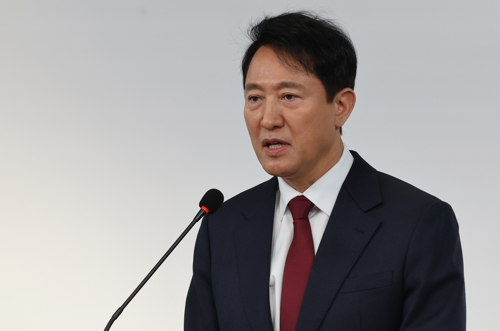 오세훈 서울시장. [사진 출처 = 연합뉴스]