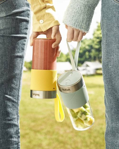 휴대용 무선 믹서기와 텀블러의 기능을 담은 테팔 ‘라이트믹스. [사진 = 테팔]