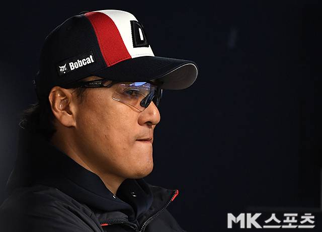 2일 자진 사퇴한 이승엽 전 두산 감독. 사진=천정환 기자