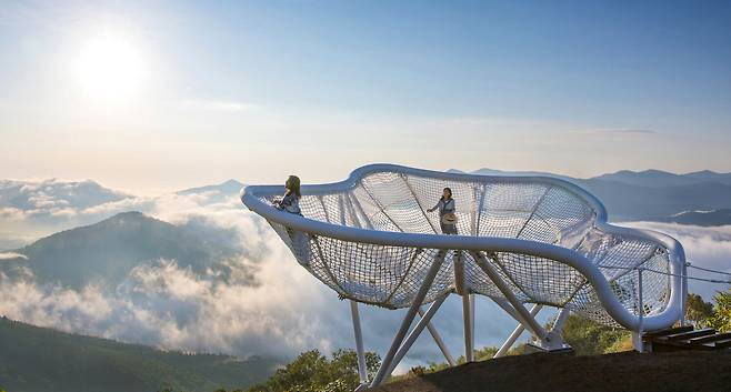 호시노 토마무 운해전망대