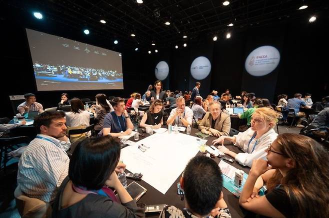 제10차 문화예술세계총회 월드카페. (사진=한국문화예술위원회 제공) *재판매 및 DB 금지