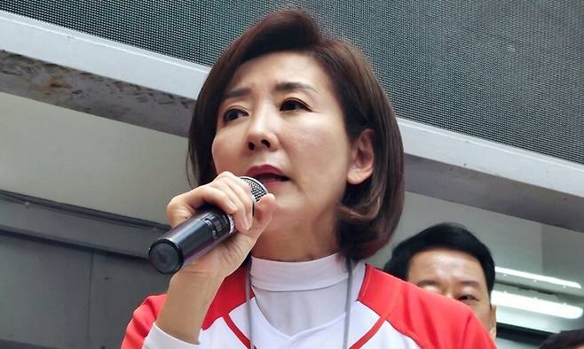 국민의힘 나경원 공동선대위원장. 뉴스1