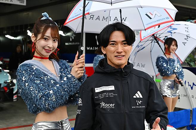 이정우와 함께 '와이마라마 레이싱' 소속으로 ST-TCR 클래스에 나선 치요 카츠마사. 사진: 김학수 기자