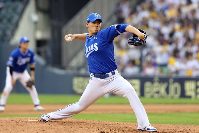 삼성 김재윤. 삼성 라이온즈 제공