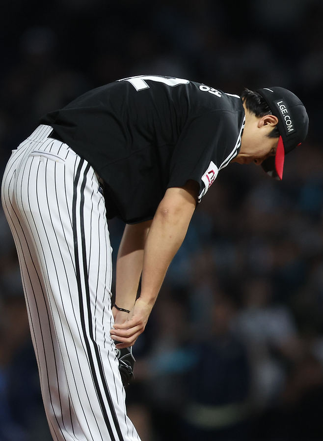 LG 김진성. 연합뉴스