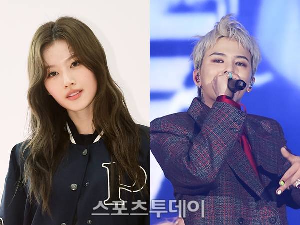 트와이스 사나, 지드래곤 / 사진=DB