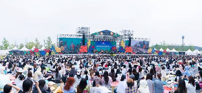 [이미지] 2025 위버스콘 페스티벌 위버스파크 데이 전경/사진제공=위버스