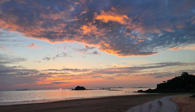 난지도 일몰 [당진시 제공. 재판매 및 DB 금지]