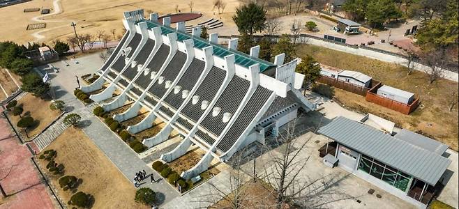 구 부여박물관 전경  [한국전통문화대 제공. 재판매 및 DB 금지]
