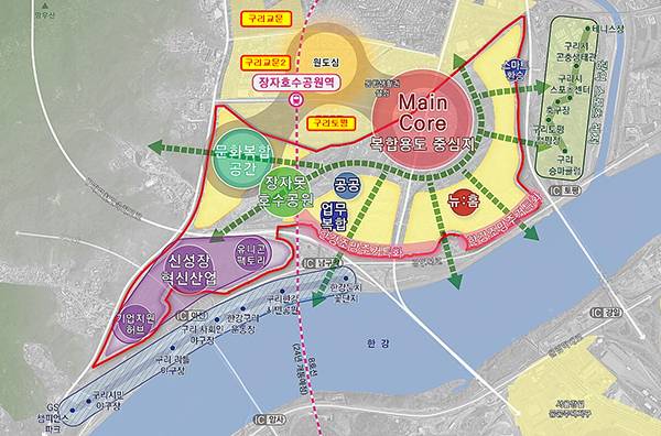 구리토평2 공공주택지구 사업예정지.