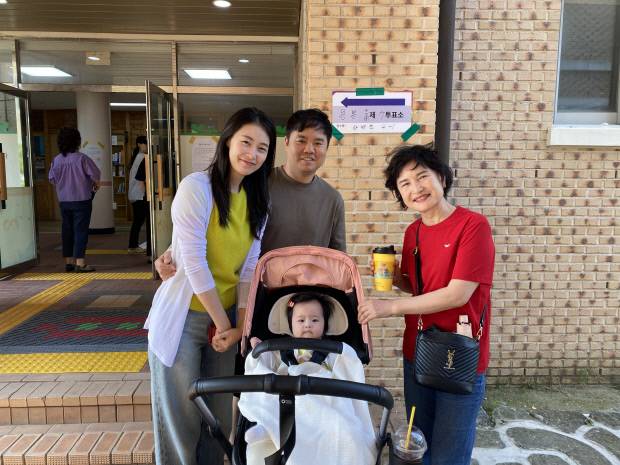 정진수·임성미·정이현·이경옥 가족