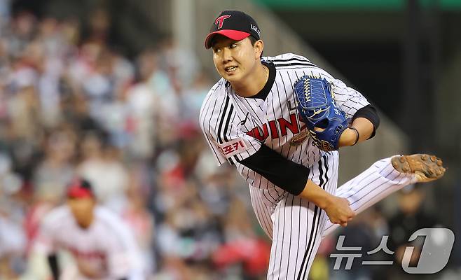 LG 트윈스 유영찬. 뉴스1 DB ⓒ News1 김도우 기자