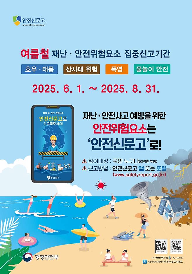 제주시는 여름철 재난·안전 위험요소 집중신고 기간을 운영한다고 3일 밝혔다./뉴스1