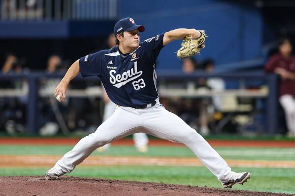 투구하는 김택연. ⓒ두산 베어스