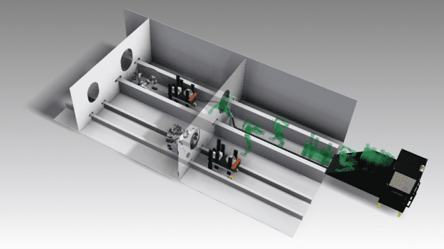 족형 블록용접 로봇시스템 예상도 (사진=제이씨티)