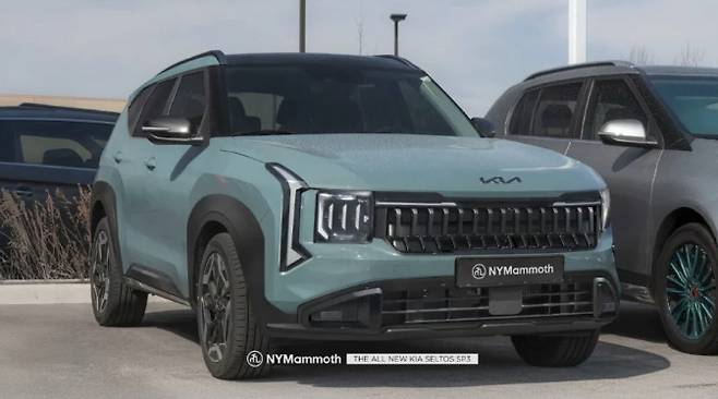 기아 셀토스 2세대 풀체인지 예상도(출처:뉴욕맘모스)