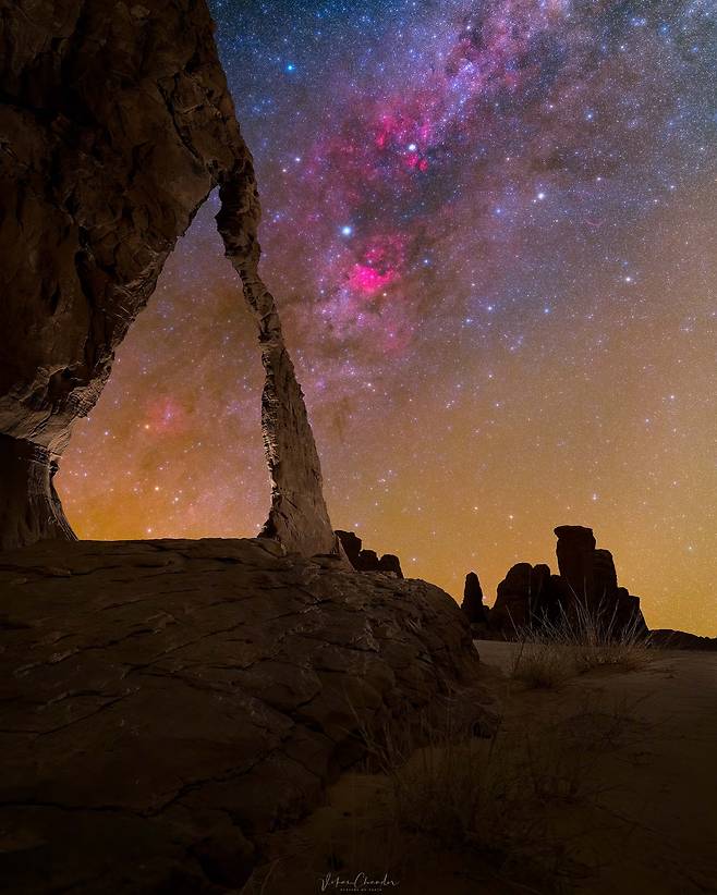 에치윌레 아치. /비커스 챈더/2025 Milky Way Photographer of the Year