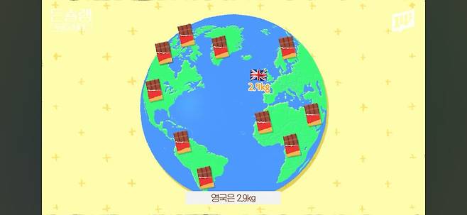 초콜릿 별로 안먹는편인 한국인들