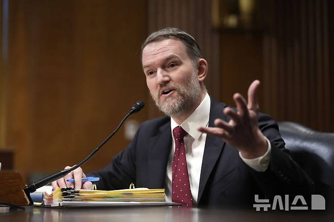 [워싱턴=AP/뉴시스]제이미슨 그리어 미국무역대표부(USTR) 대표. (사진=뉴시스DB)