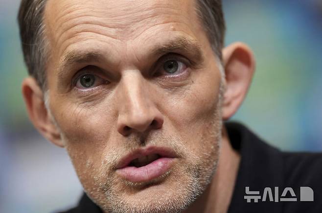 [런던=AP/뉴시스]토마스 투헬 잉글랜드 축구대표팀 감독 2025.05.23.