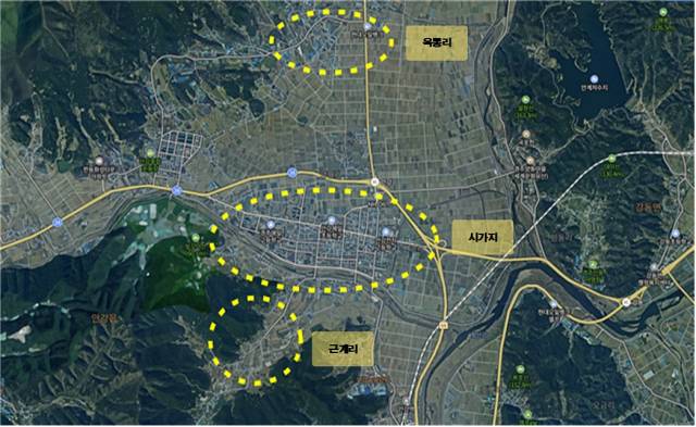 ▲경주시 안강읍 하수관로 기술진단 사업 위치도ⓒ경주시청 제공