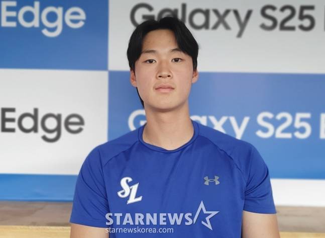 삼성 이호성이 스타뉴스와 인터뷰를 하고 있다. /사진=양정웅 기자