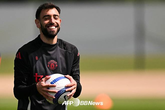 맨체스터 유나이티드 주장 브루노 페르난데스. /AFPBBNews=뉴스1