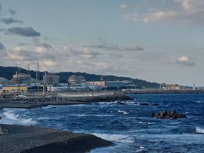 한국수력원자력은 2026년부터 순차적으로 운영허가가 만료되는 월성2·3·4호기의 계속운전을 추진하고 있다. 사진은 경주 읍천항에서 바라본 월성원전. 영남일보DB