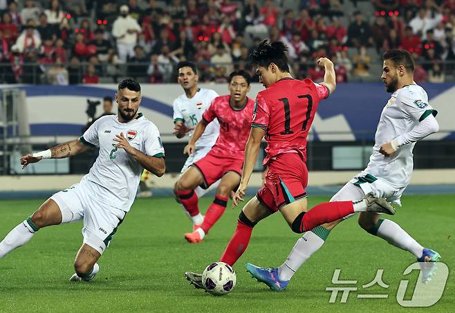 2024년 10월 한국에서 경기한 이라크와 지금의 이라크는 여러모로 다를 가능성이 높다. ⓒ News1 구윤성 기자