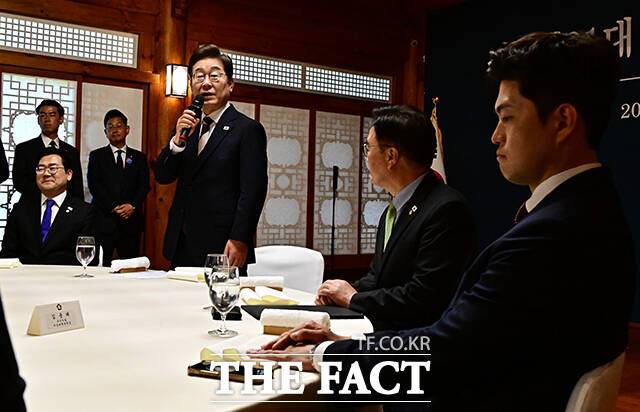 모두발언 하는 이재명 대통령.