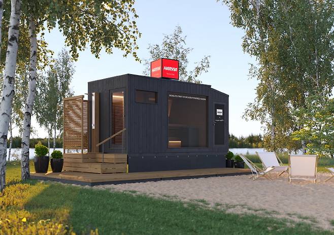 토요타가 공개한 수소 사우나