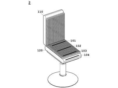 임산부 전용 좌석 시스템 특허 도면 / 출처=KIPRIS