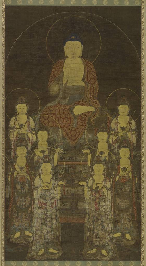 A 14th-century Buddhist painting from the Goryeo Dynasty (918-1392) owned by the National Museum of Asian Art [NATIONAL MUSEUM OF ASIAN ART]