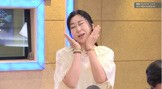라미란은 자기최면과 함께한 다이어트 비하인드를 털어놨다.사진=MBC 라디오