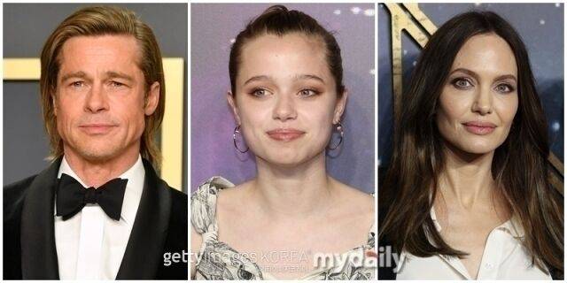 브래드 피트, 시 졸리, 안젤리나 졸리./게티이미지코리아