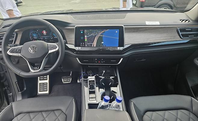 폭스바겐 ‘더 뉴 아틀라스’ 실내. 서재근 기자