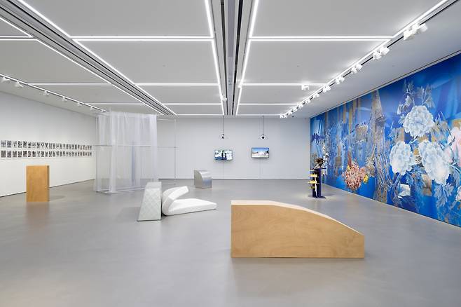 두산아트센터 두산갤러리 ‘링잉 사가(Ringing Saga)’ 전시 전경.