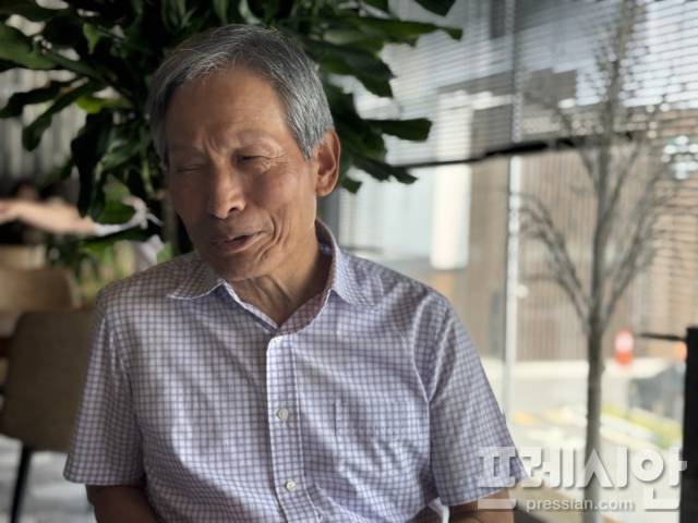 ▲3일 이재명 당선인의 초등학교 은사인 박병기 선생은 “재명이만 생각하면 가장 먼저 떠 오르는게 가난 이라는게 가슴 아프다” 고 지난 시절을 회상 했다. ⓒ 프레시안(김종우)