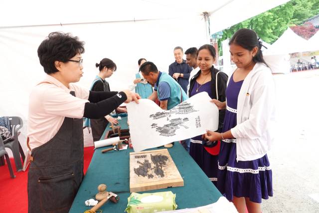 ▲김제시 전통산사 문화체험 오유지족 ⓒ김제시